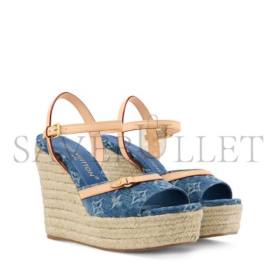 LOUIS VUITTON HELIOS WEDGE SANDAL 1AJL43